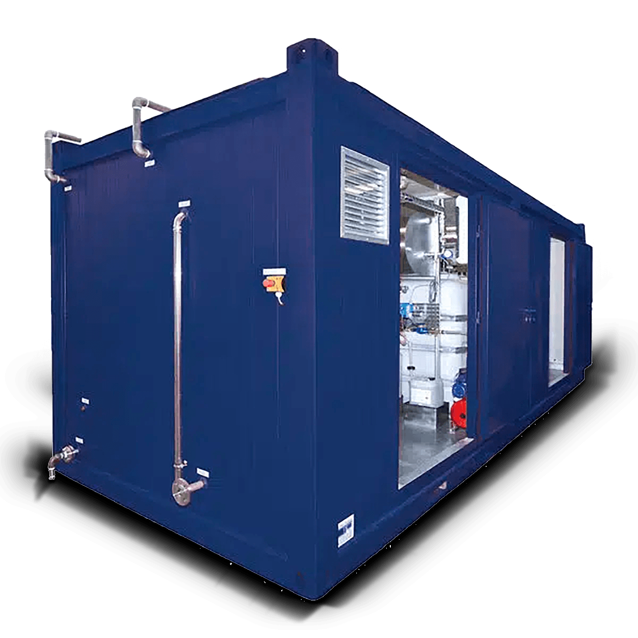 Commercial Containerised Steam Boiler Hire