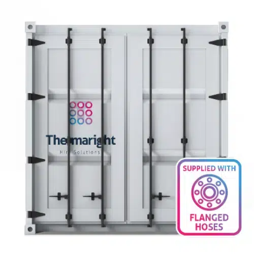 Dual Fuel Mobile Packaged Boiler Plant Room