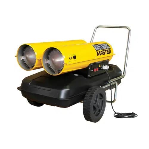 Twin Barrel Direct Fired Diesel Oil Heater