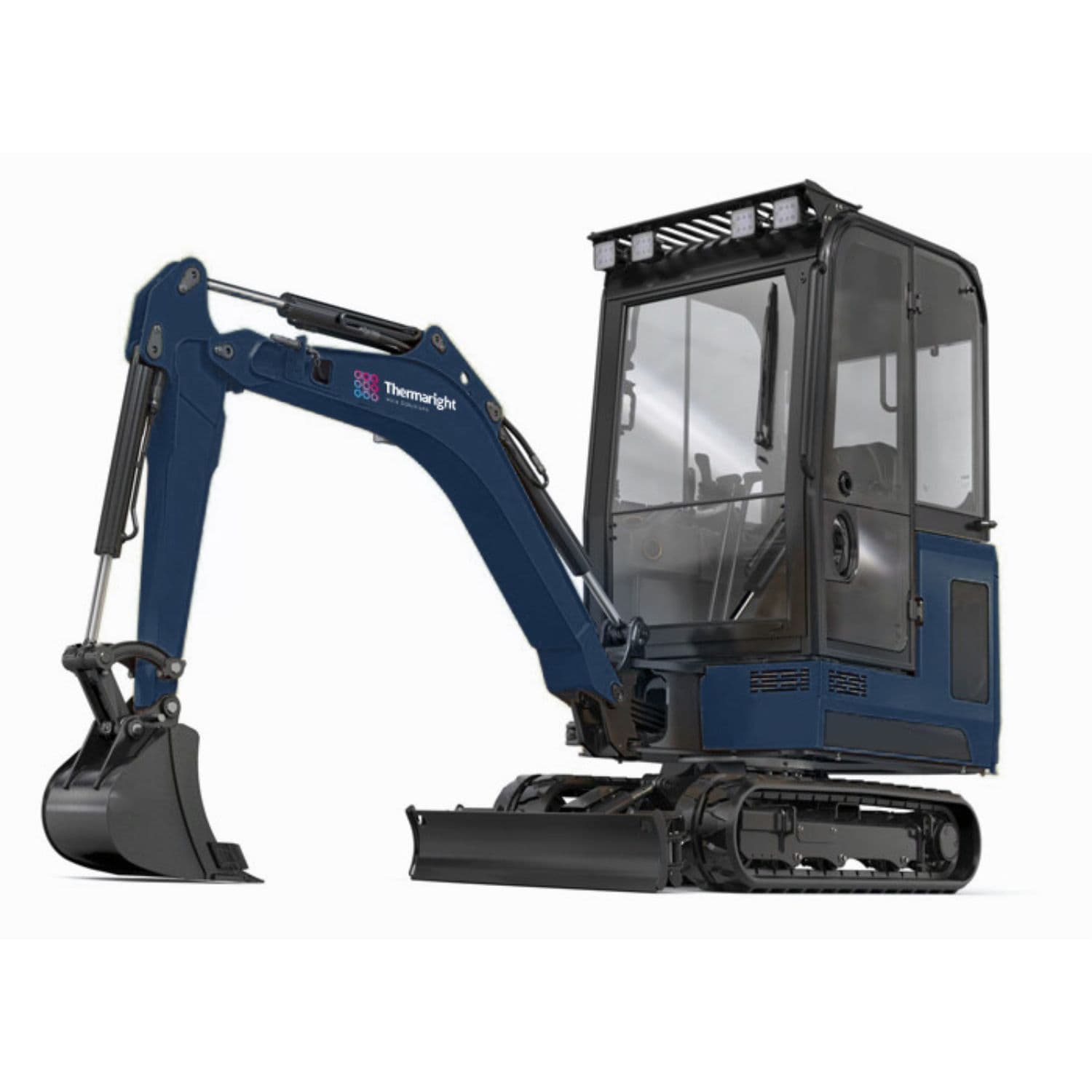 1.54T Excavator with Canopy and Extending Tracks, image 1