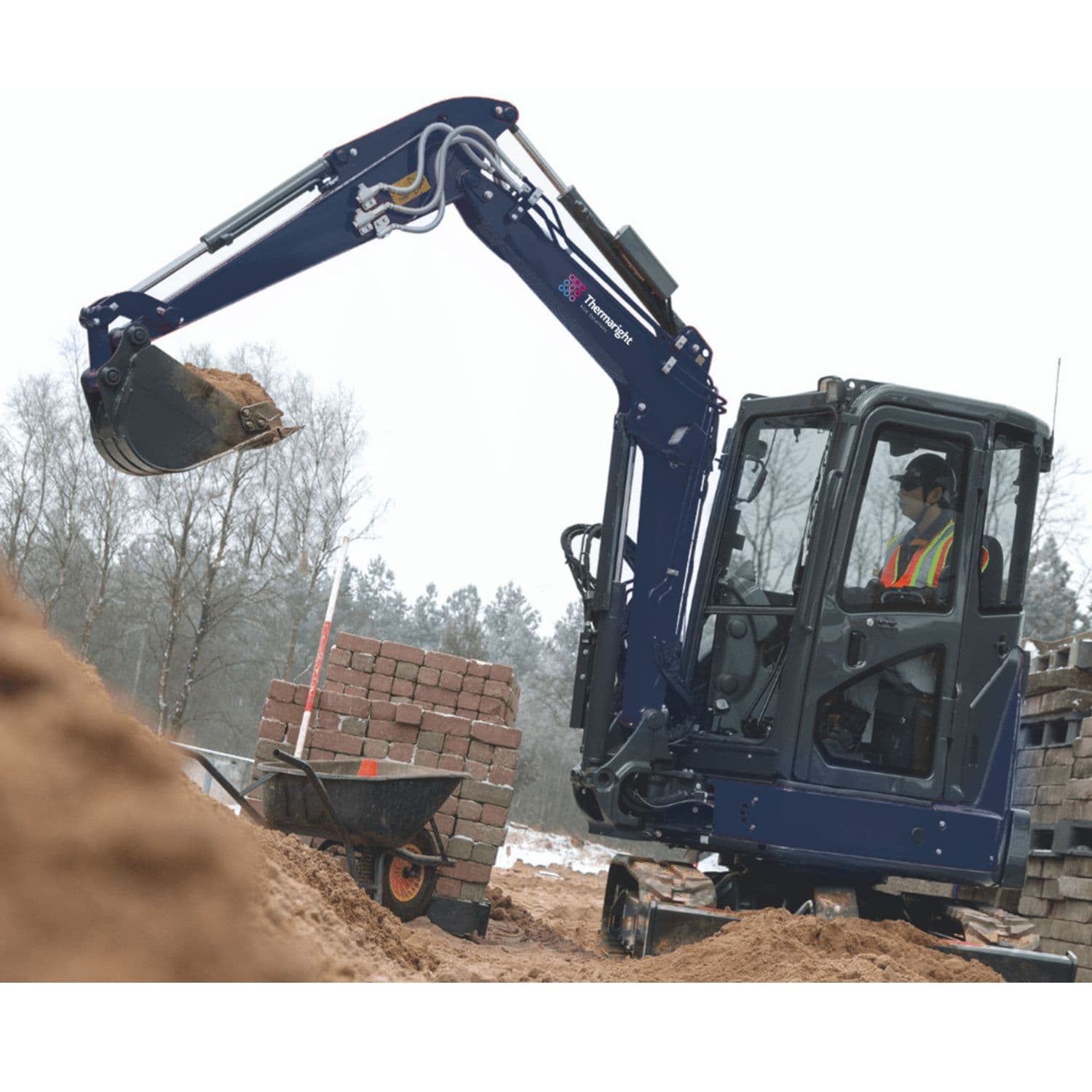 950KG Micro Excavator, image 2