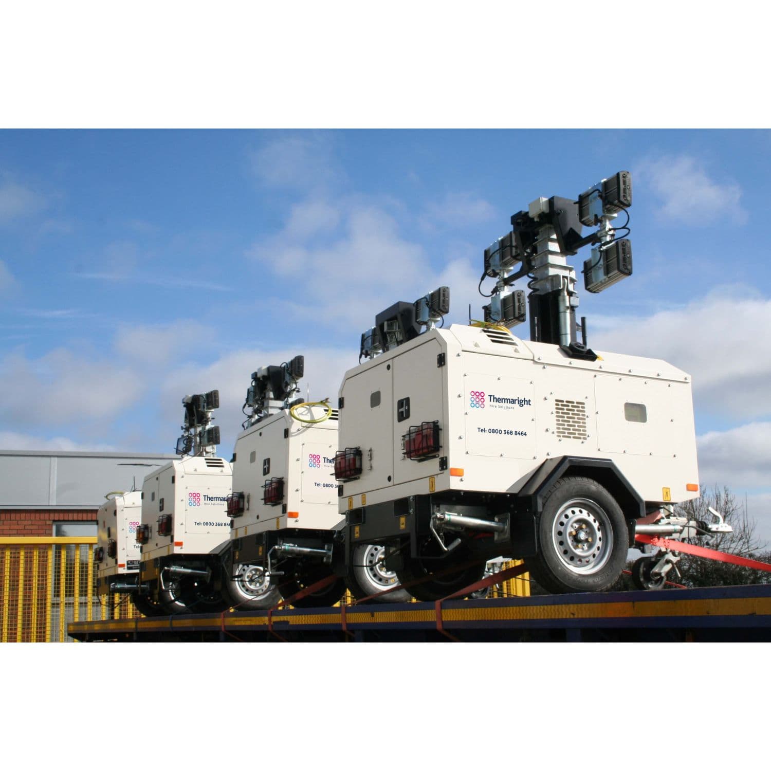 8.5M LED Tower Diesel 980kg, image 3