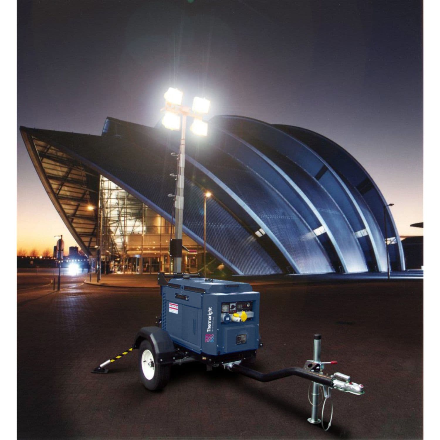 8.5M LED Tower Diesel 980kg, image 2